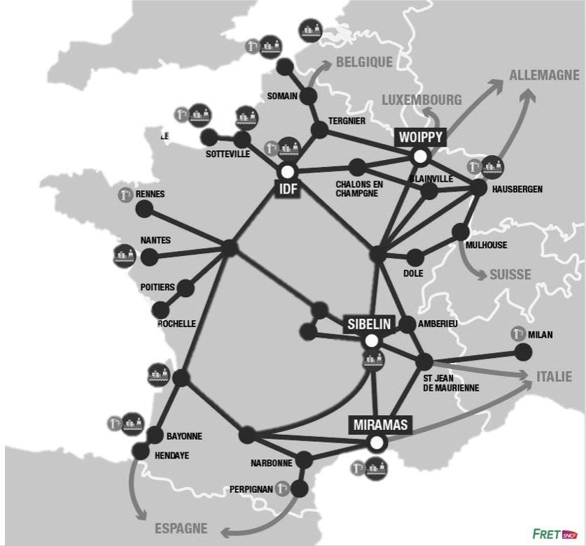transport combine fret SNCF